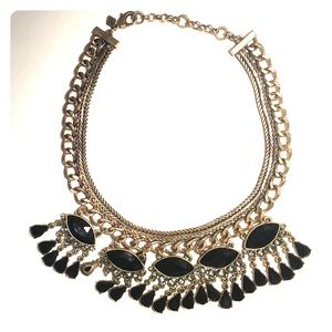 Banana Republic Gold Statement Necklace